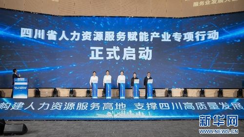 四川省第一届人力资源服务业发展大会举行